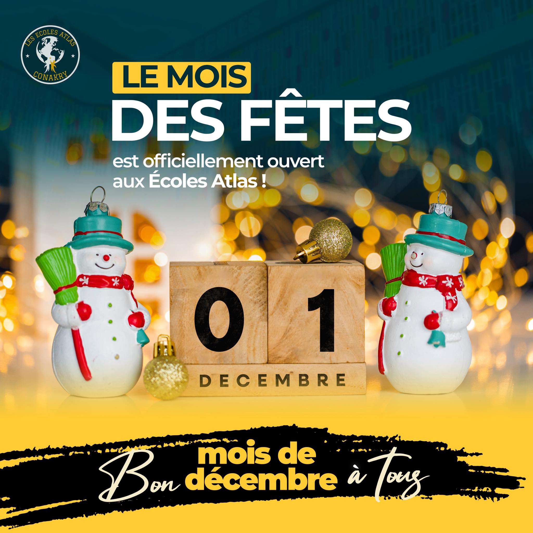 Le mois des fêtes